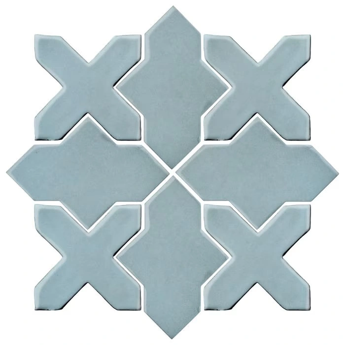 Studio Field Arabesque Pattern 2B High Fire Ceramic Tile Igloo