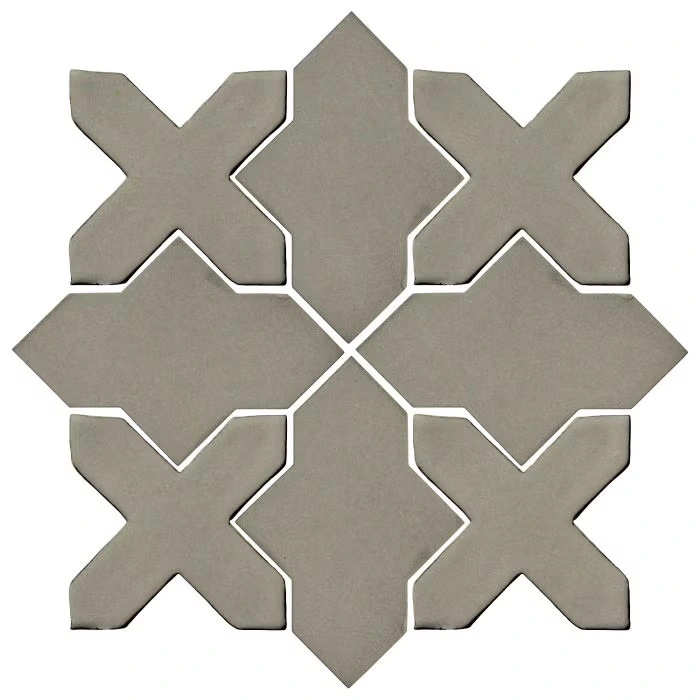 Studio Field Arabesque Pattern 2B High Fire Ceramic Rhino