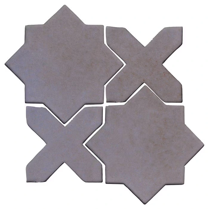 Studio Field Arabesque Pattern 2C High Fire Ceram Black and Blue