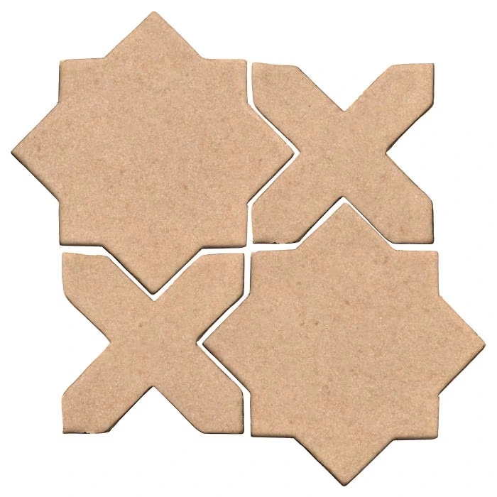 Studio Field Arabesque Pattern 2C High Fire Ceramic Shiitake