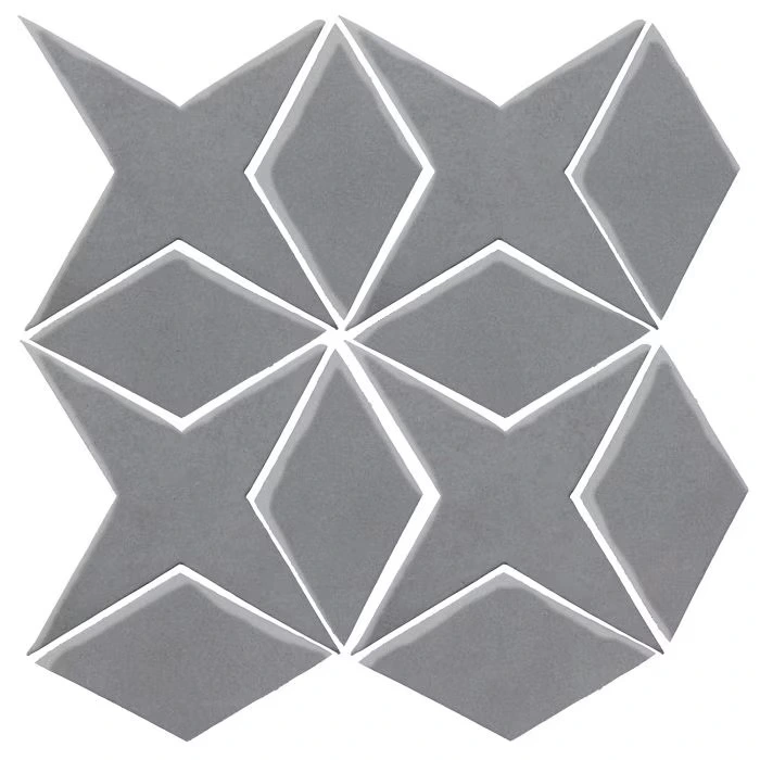 Studio Field Arabesque Pattern 4 High Fire Ceramic Battleship