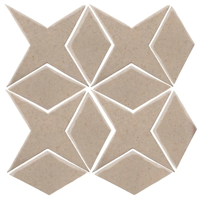 Studio Field Arabesque Pattern 4 High Fire Ceramic Champagne