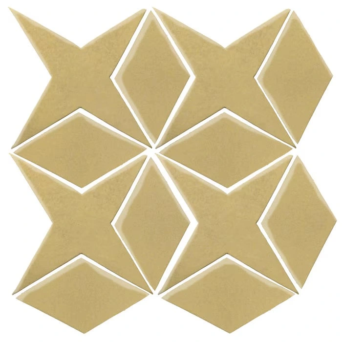 Studio Field Arabesque Pattern 4 High Fire Ceramic Egg Cream