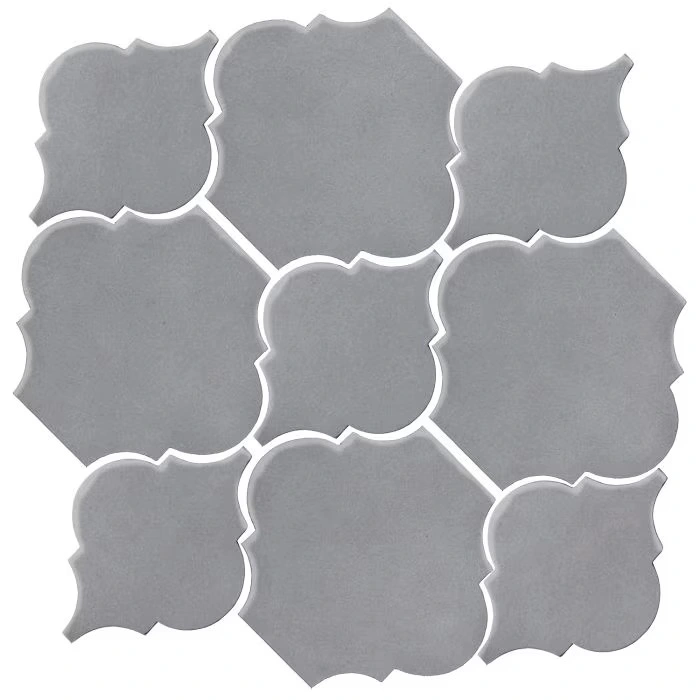 Studio Field Arabesque Pattern 5B High Fire Ceramic Battleship