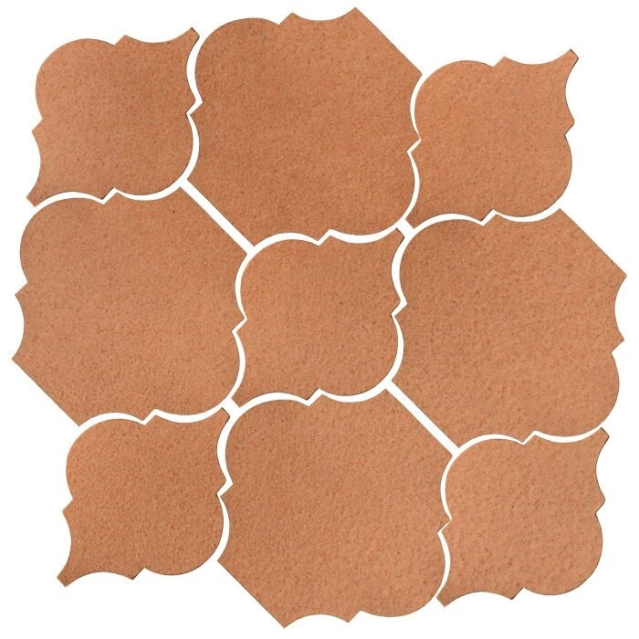 Studio Field Arabesque Pattern 5B High Fire Ceramic Beechnut