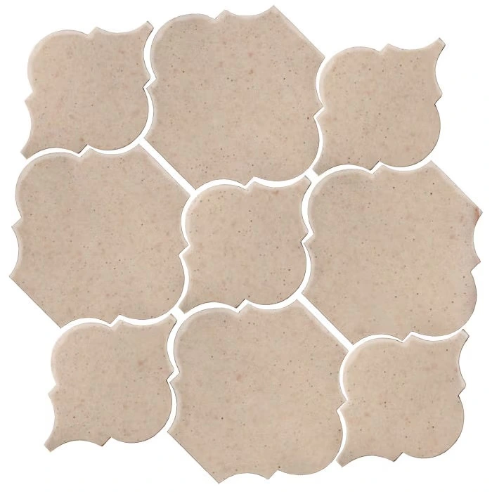 Studio Field Arabesque Pattern 5B High Fire Ceramic Champagne