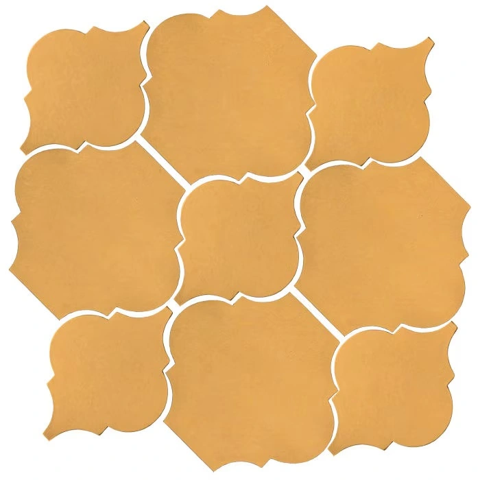 Studio Field Arabesque Pattern 5B High Fire Ceramic Custard