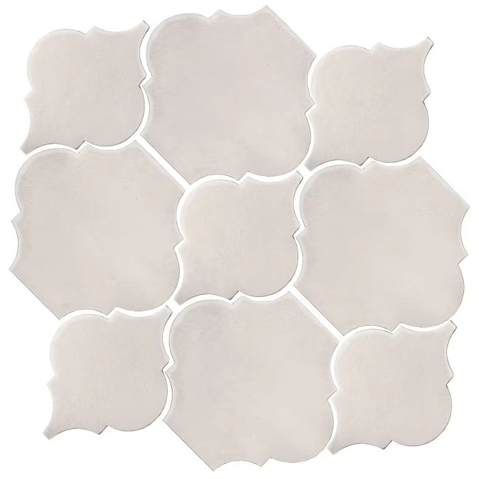 Studio Field Arabesque Pattern 5B High Fire Ceramic Guacamole