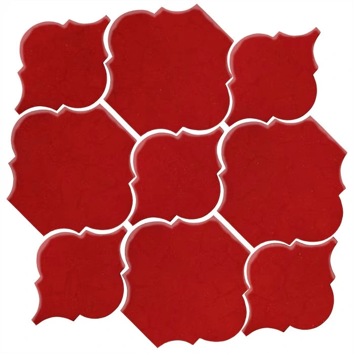 Studio Field Arabesque Pattern 5B High Fire Ceramic Radish