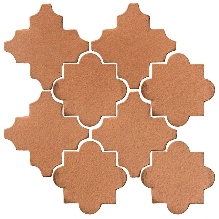 Studio Field Arabesque Pattern 8C High Fire Ceramic Beechnut