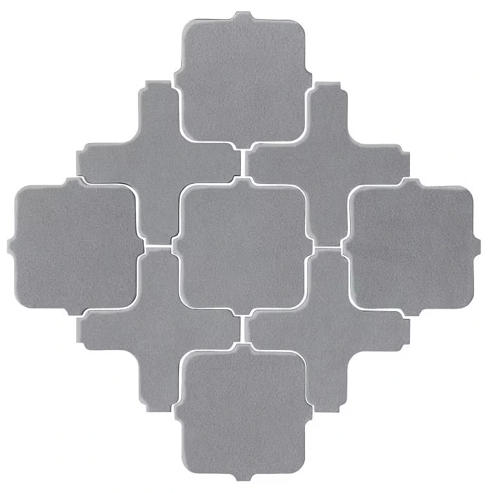 Studio Field Arabesque Pattern 11A High Fire Ceramic Battleship