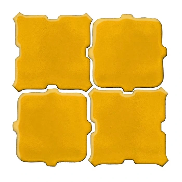 Studio Field Arabesque Pattern 11B High Fire Ceramic Sunflower