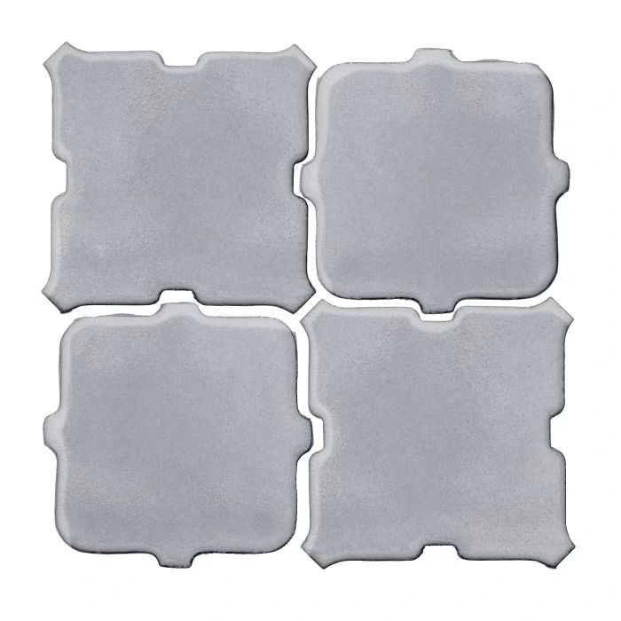 Studio Field Arabesque Pattern 11B High Fire Ceram Silver Shadow