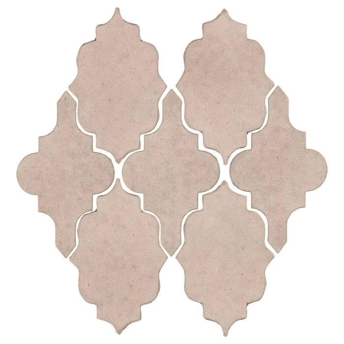 Studio Field Arabesque Pattern 12 High Fire Ceramic Alabaster