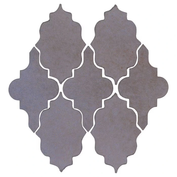 Studio Field Arabesque Pattern 12 High Fire CeramiBlack and Blue