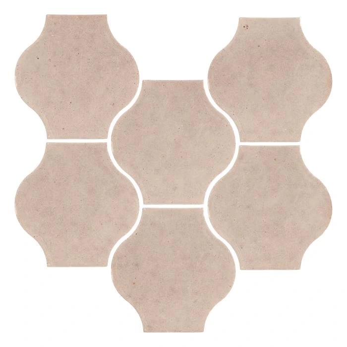 Sudio Field 5x5 Pata Grande High Fire Ceramic Tile Alabaster