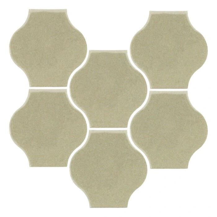 Sudio Field 5x5 Pata Grande High Fire Ceramic Tile Aloe Vera