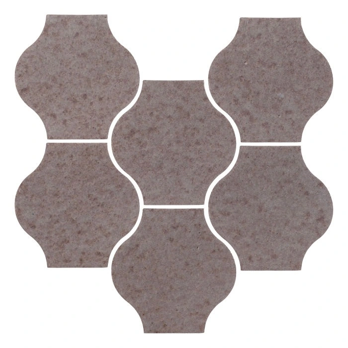 Sudio Field 5x5 Pata Grande High Fire Ceramic Tile Ash