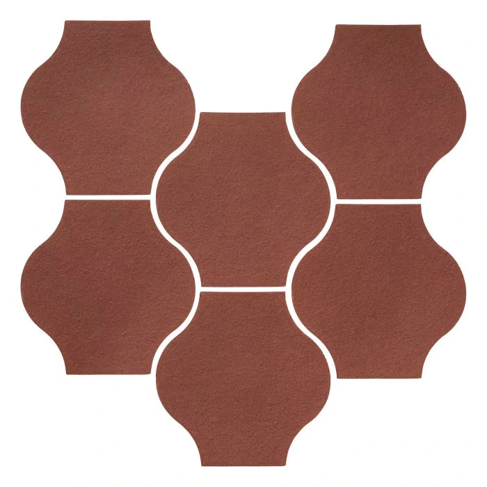 Sudio Field 5x5 Pata Grande High Fire Ceramic Tile Braun