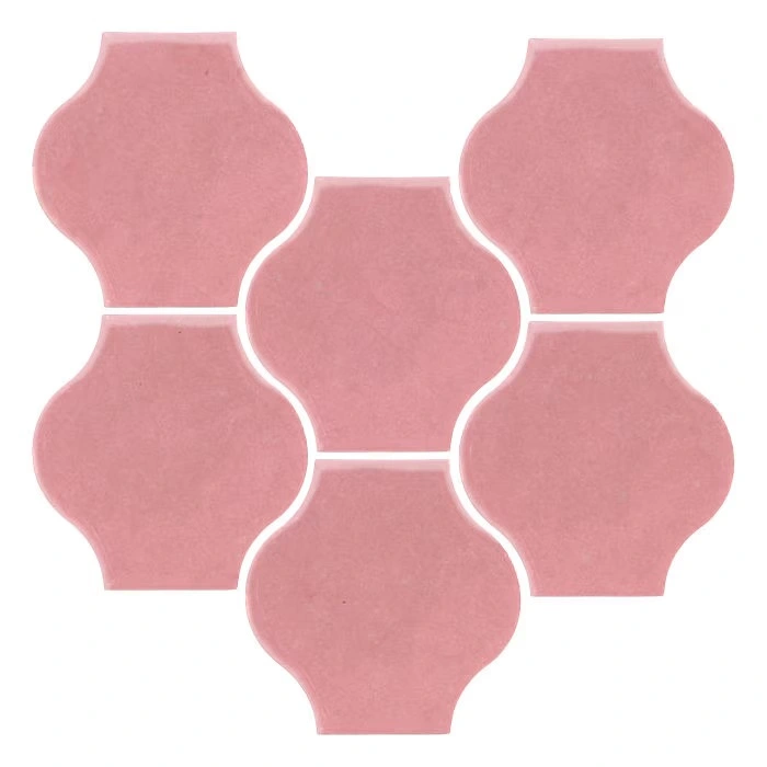 Sudio Field 5x5 Pata Grande High Fire Ceramic Tile Bubble Gum