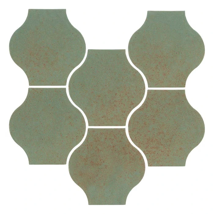 Sudio Field 5x5 Pata Grande High Fire Ceramic Tile Chrome