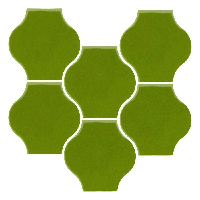 Sudio Field 5x5 Pata Grande High Fire Ceramic Tile Jalapeno