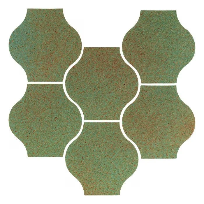 Sudio Field 5x5 Pata Grande High Fire Ceramic Tile Light Copper