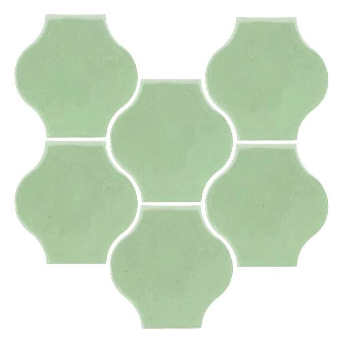 Sudio Field 5x5 Pata Grande High Fire Ceramic Tile Peppermint