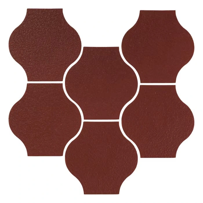 Sudio Field 5x5 Pata Grande High Fire Ceramic Tile Pueblo Red