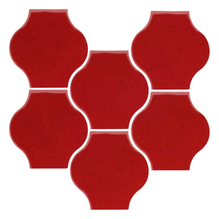 Sudio Field 5x5 Pata Grande High Fire Ceramic Tile Radish