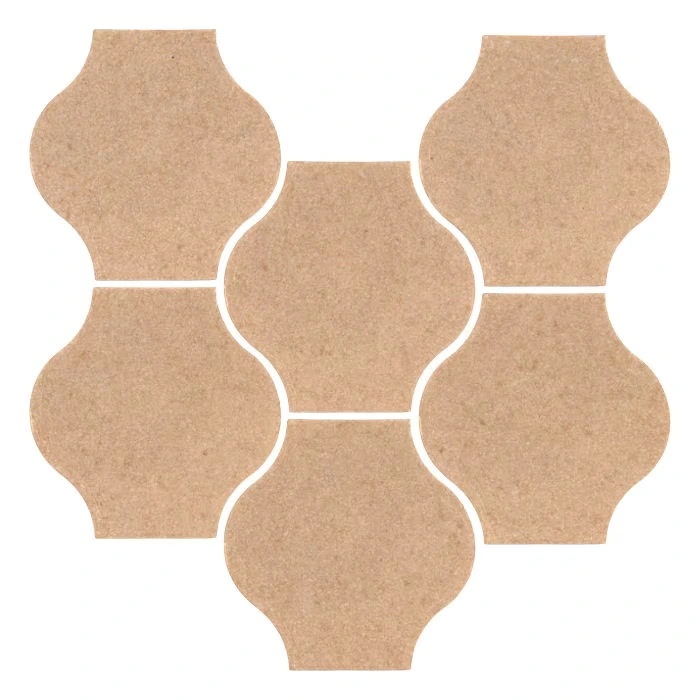 Sudio Field 5x5 Pata Grande High Fire Ceramic Tile Shiitake