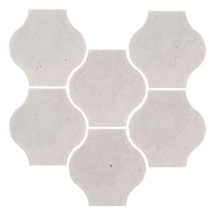 Sudio Field 5x5 Pata Grande High Fire Ceramic Tile Sierra Snow
