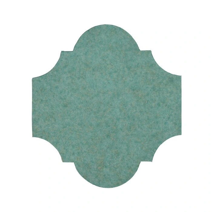 Studio Field 12x13 San Felipe High Fire Ceramic Tile Aqua