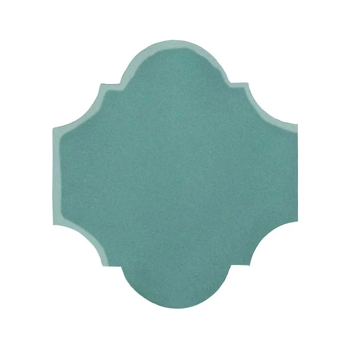 Studio Field 12x13 San Felipe High Fire Ceramic Tile Blue Haze