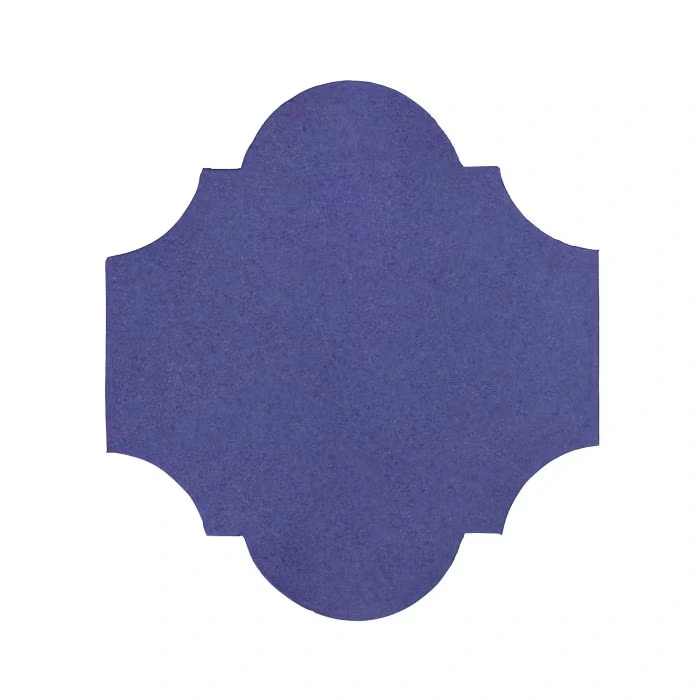 Studio Field 12x13 San Felipe High Fire Ceramic Tile Blue Satin
