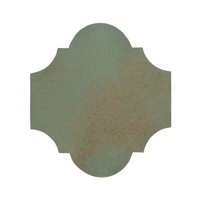 Studio Field 12x13 San Felipe High Fire Ceramic Tile Chrome