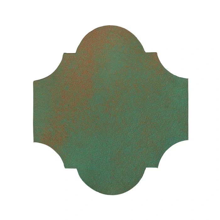 Studio Field 12x13 San Felipe High Fire Ceramic Tile Copper