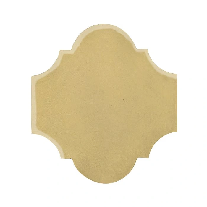 Studio Field 12x13 San Felipe High Fire Ceramic Tile Egg Cream