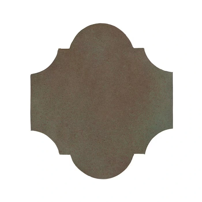 Studio Field 12x13 San Felipe High Fire Ceramic Tile Elder Green