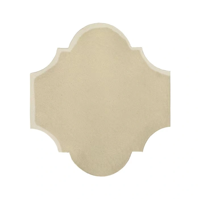 Studio Field 12x13 San Felipe High Fire Ceramic Tile Light Lemon