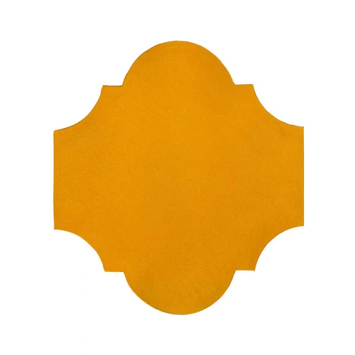 Studio Field 12x13 San Felipe High Fire Ceramic Tile Mandarin