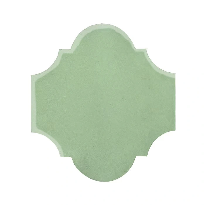 Studio Field 12x13 San Felipe High Fire Ceramic Tile Peppermint