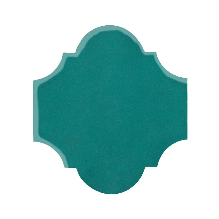Studio Field 12x13 San Felipe High Fire Ceramic Tile Real Teal