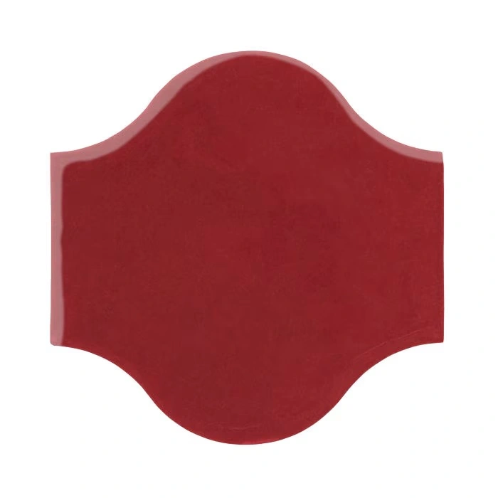Sudio Field 11x11 Pata Grande High Fire Ceramic Tile Pinot Noir