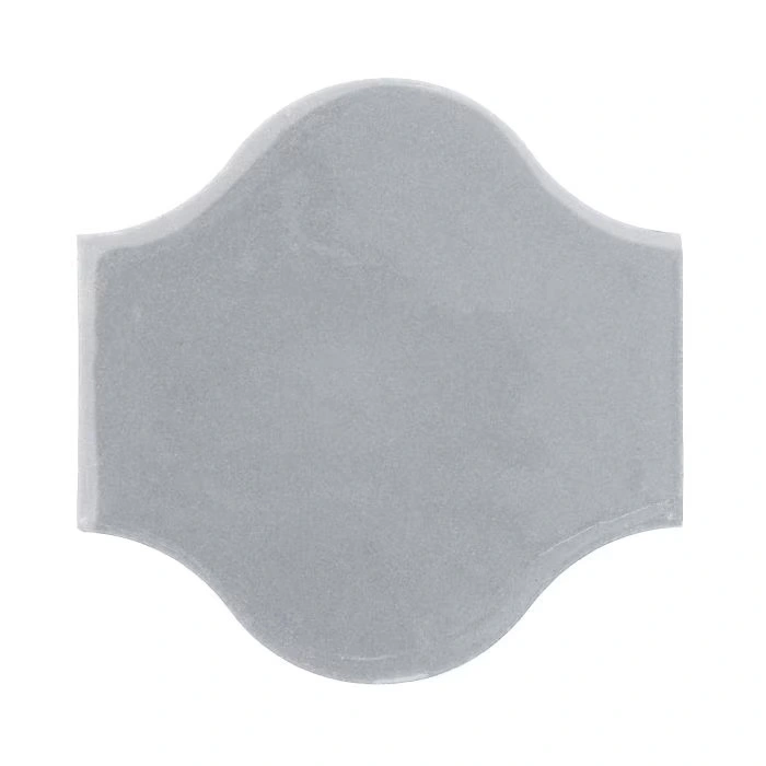 Sudio Field 11x11 Pata Grande High Fire Ceramic Silver Shadow