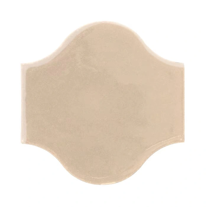 Sudio Field 11x11 Pata Grande High Fire Ceramic Tile White Bread