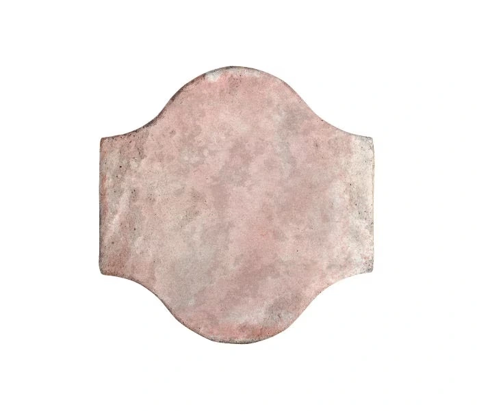Super Artillo 11x11 Pata Grande Concrete Tile Rosa White Wash