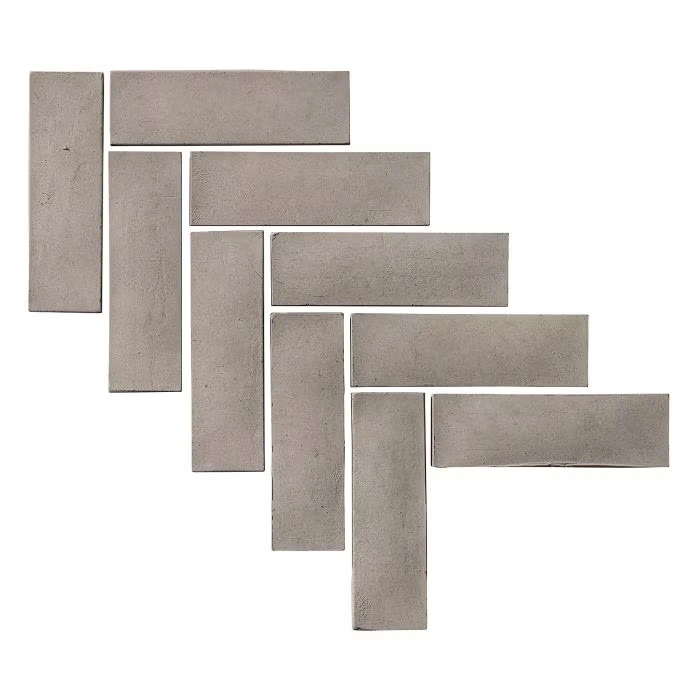 Artillo Brick 2x8 Thin Brick Veneer Natural Gray