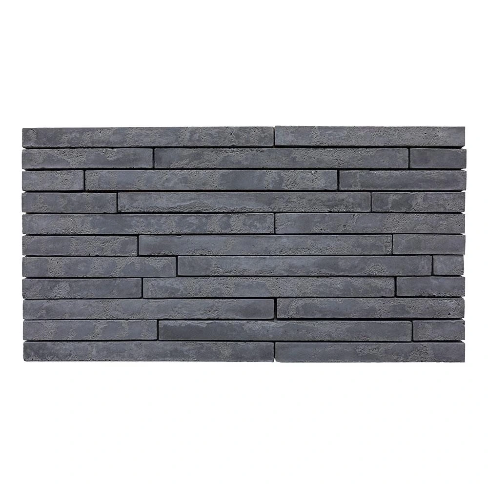 Newport 2x20 Thin Brick Veneer Charcoal