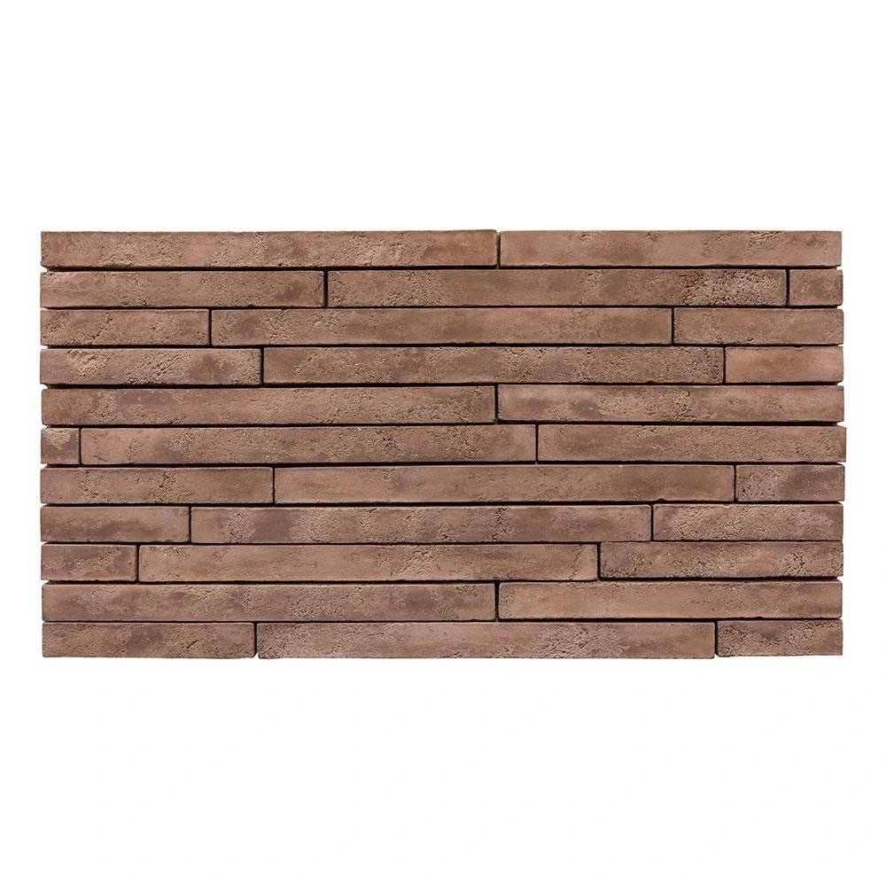 Newport 2x20 Thin Brick Veneer Cotto Dark